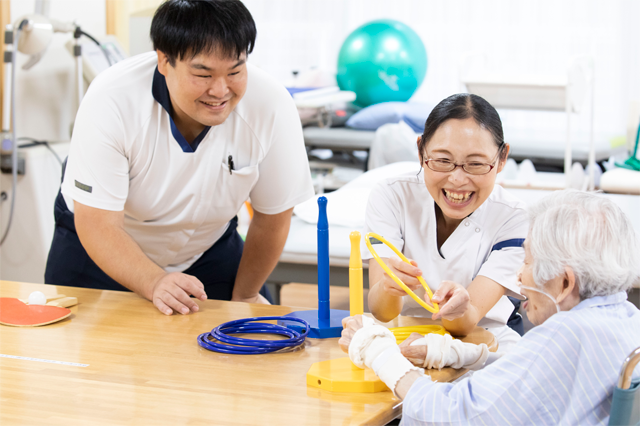 リハビリテーション科の様子